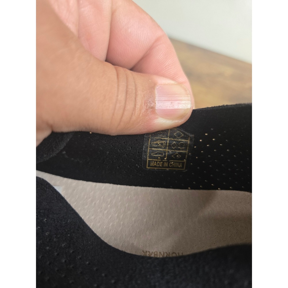 Ilse Jacobsen Tulip 139 Black Perforated Slip On Sneakers Womens 38 US 7.5-8 - Picture 7 of 8